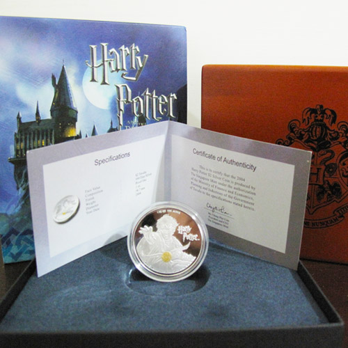 Harry Potter Quidditch 999 Silver Coin Gilt Gold_Harry Potter_Toys ...